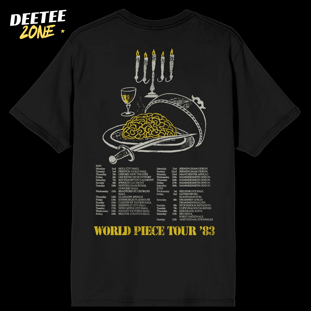 Vintage World Piece Tour Tee Vintage World Piece Tour Tee