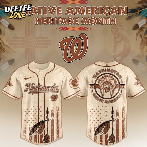 Washington Nationals MLB x Native American Heritage Month Jersey 2025