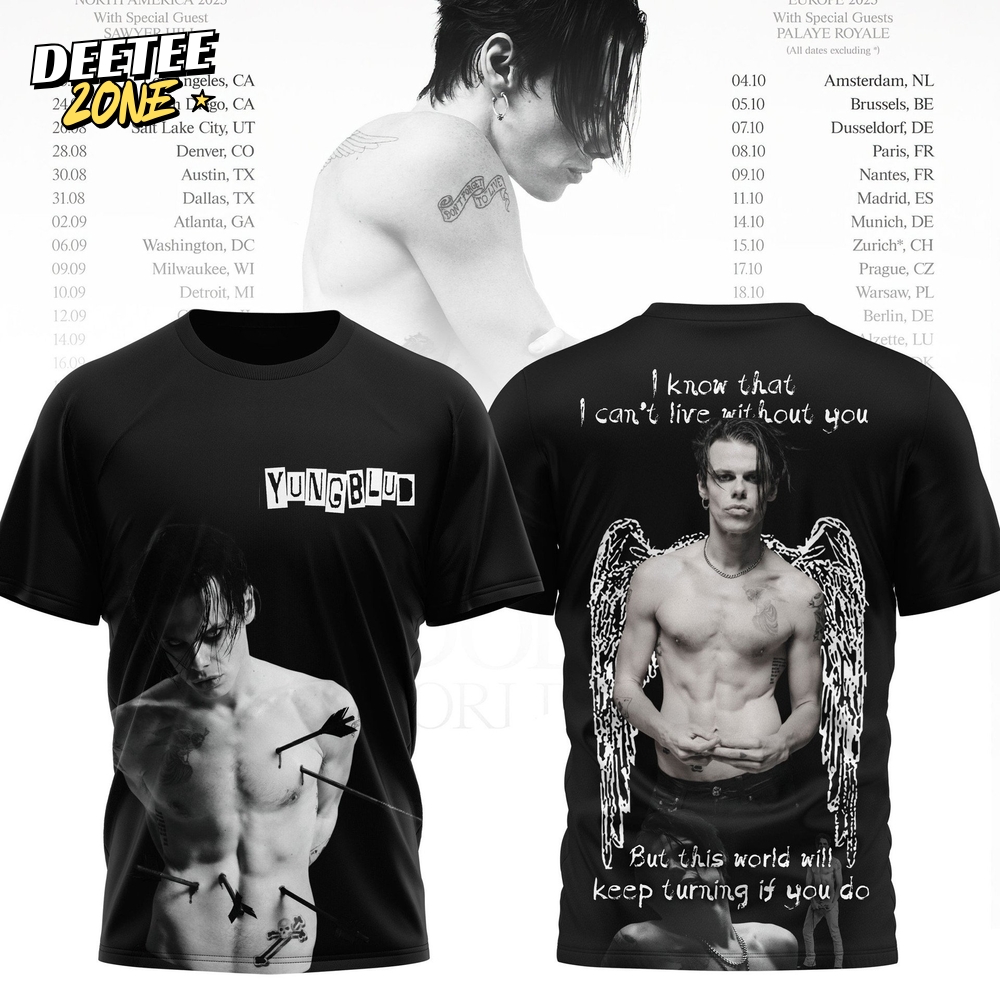 Yungblud Idols World Tour 2025 Limited Edition Shirt Yungblud Idols World Tour 2025 Limited Edition Shirt