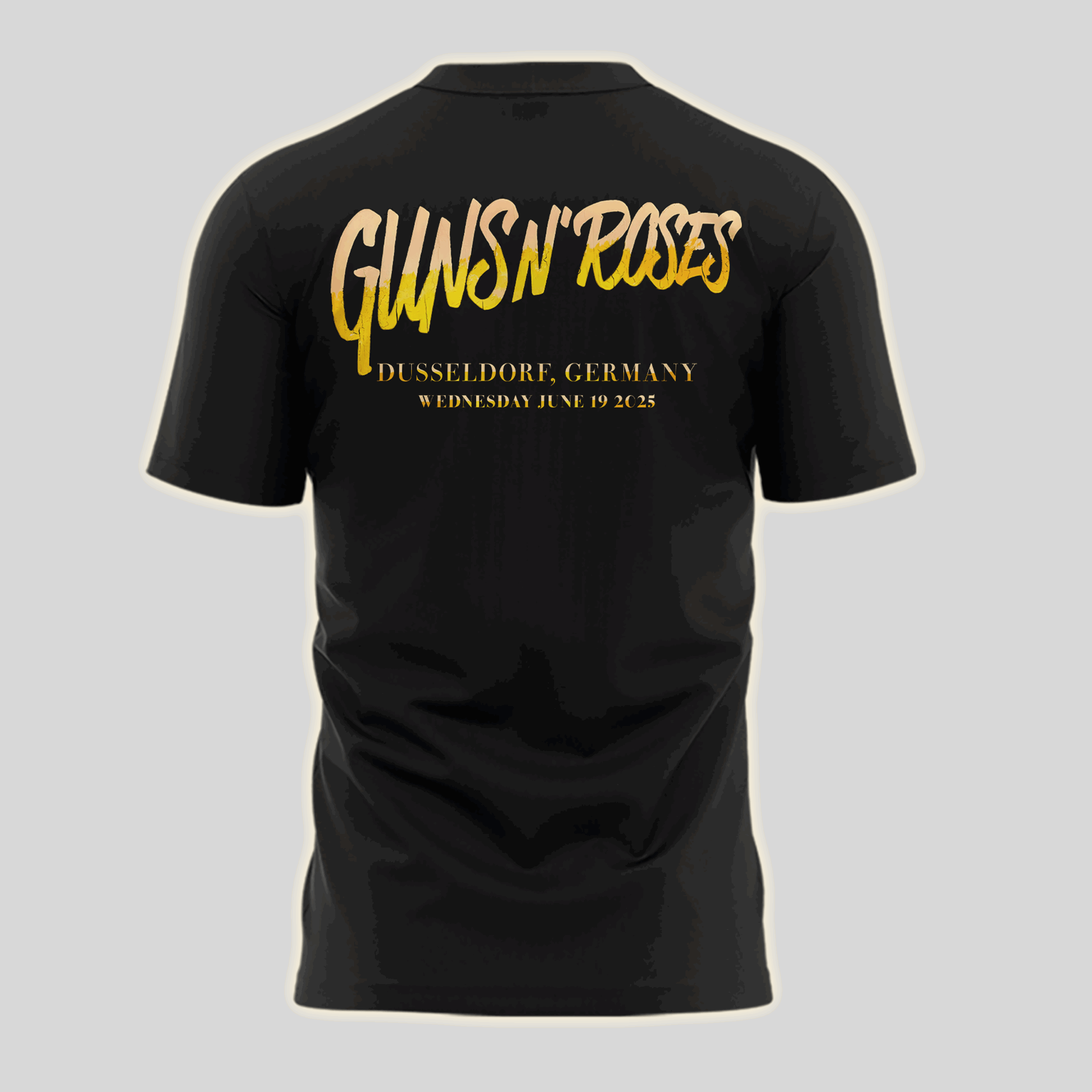 Guns N' Roses World Tour to Dusseldorf 2025 Special Tee Guns N' Roses World Tour to Dusseldorf 2025 Special Tee