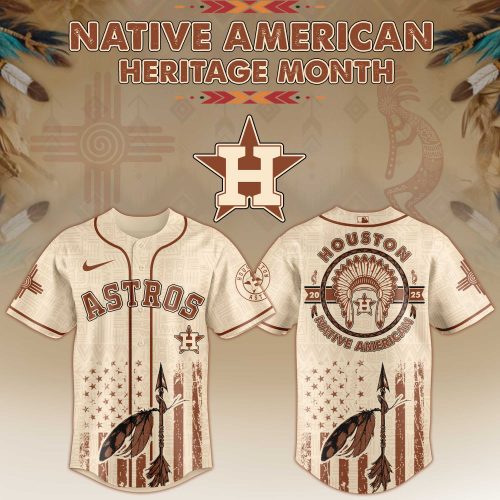 Houston Astros MLB x Native American Heritage Month Jersey 2025