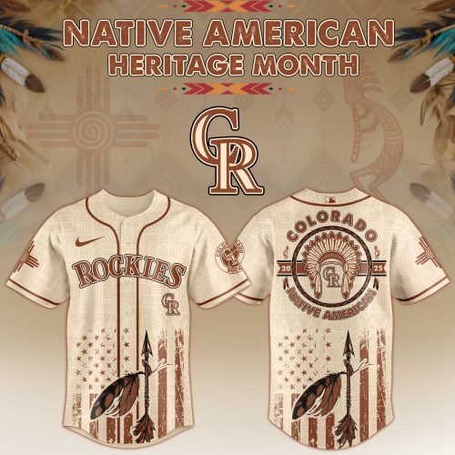 Colorado Rockies MLB x Native American Heritage Month Jersey 2025