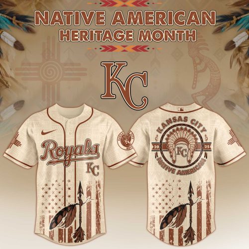 Kansas City Royals MLB x Native American Heritage Month Jersey 2025