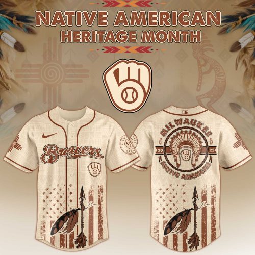 Milwaukee Brewers MLB x Native American Heritage Month Jersey 2025
