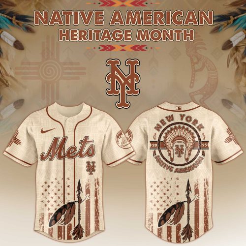 New York Mets MLB x Native American Heritage Month Jersey 2025