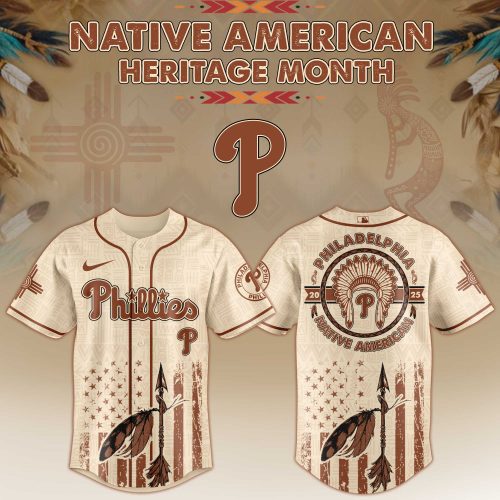 Philadelphia Phillies MLB x Native American Heritage Month Jersey 2025