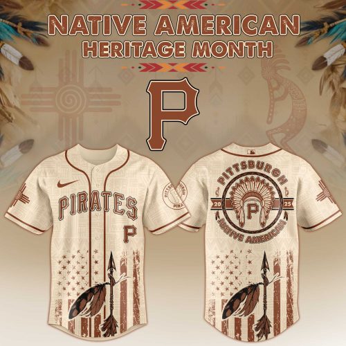 Pittsburgh Pirates MLB x Native American Heritage Month Jersey 2025