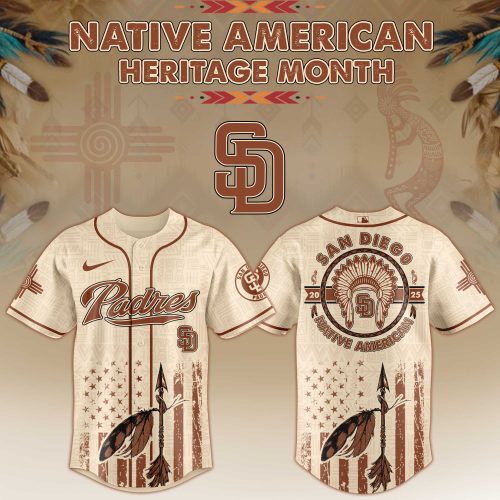 San Diego Padres MLB x Native American Heritage Month Jersey 2025