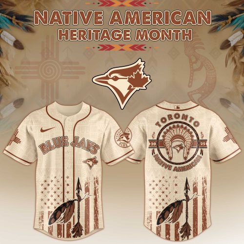 Toronto Blue Jays MLB x Native American Heritage Month Jersey 2025