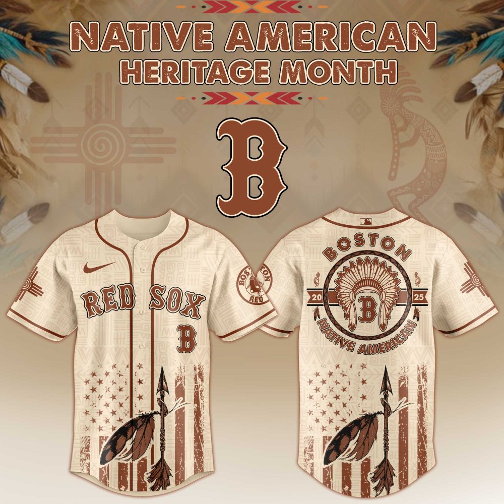 Boston Red Sox MLB x Native American Heritage Month Jersey 2025