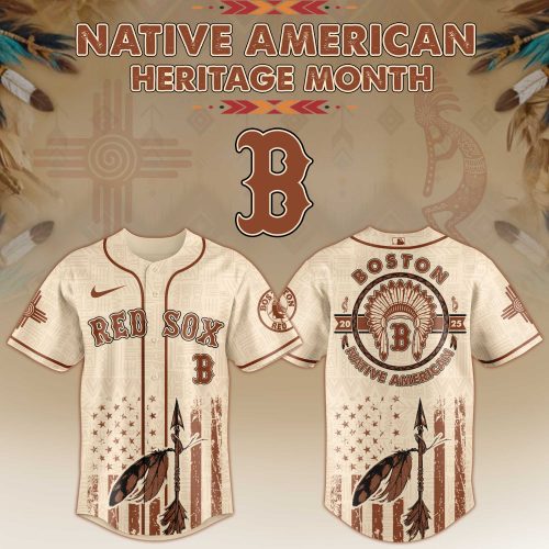 Boston Red Sox MLB x Native American Heritage Month Jersey 2025