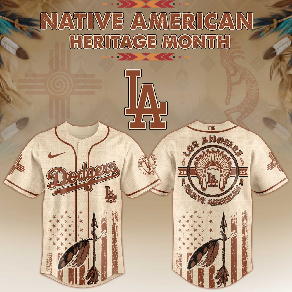 Los Angeles Dodgers MLB x Native American Heritage Month Jersey 2025