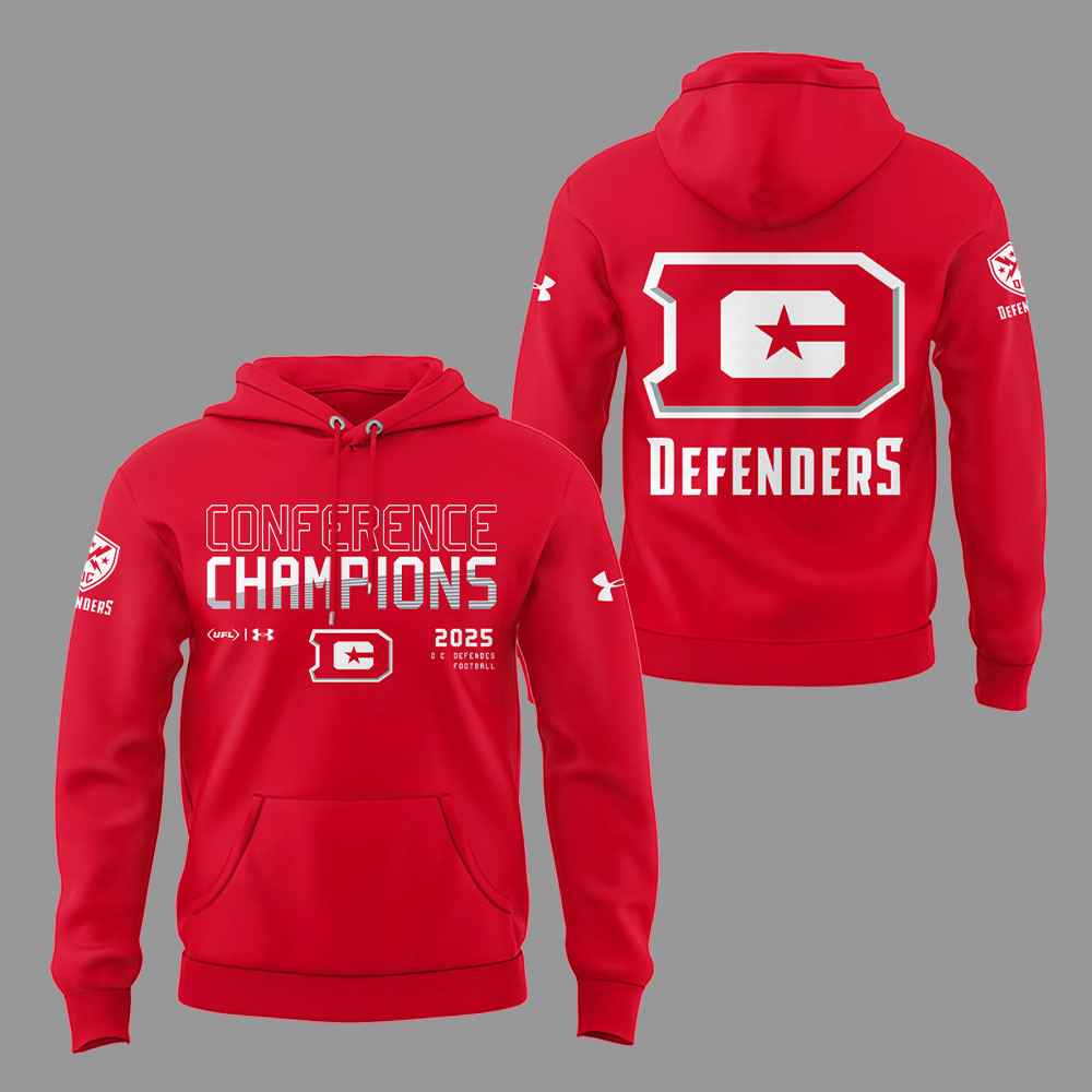 D.C. Defenders x Commander in Chief of the XFL Conference Special Red Hoodie D.C. Defenders x Commander in Chief of the XFL Conference Special Red Hoodie