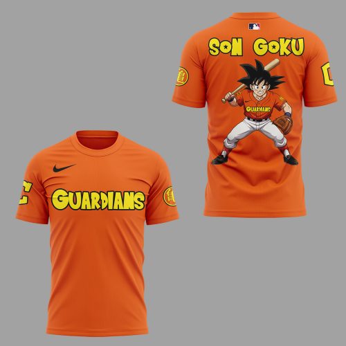 Cleveland Guardians x Dragon Ball Night 2025 Goku Orange Tee
