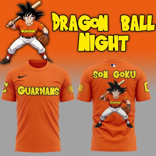 Cleveland Guardians x Dragon Ball Night 2025 Goku Orange Tee