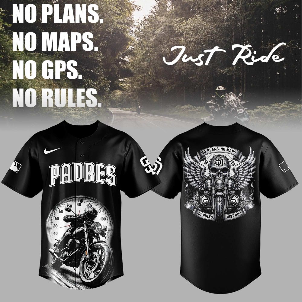 San Diego Padres Just Rider Limited Edition Jersey