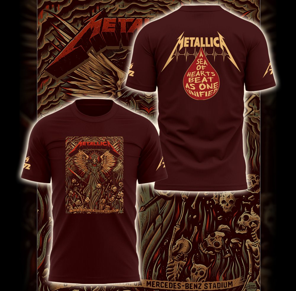 Metallica M72 World Tour at Mercedes-Benz Stadium Special Tee