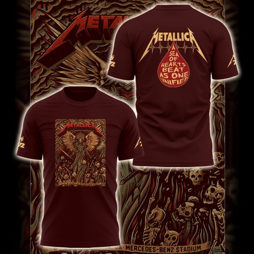 Metallica M72 World Tour at Mercedes-Benz Stadium Special Tee