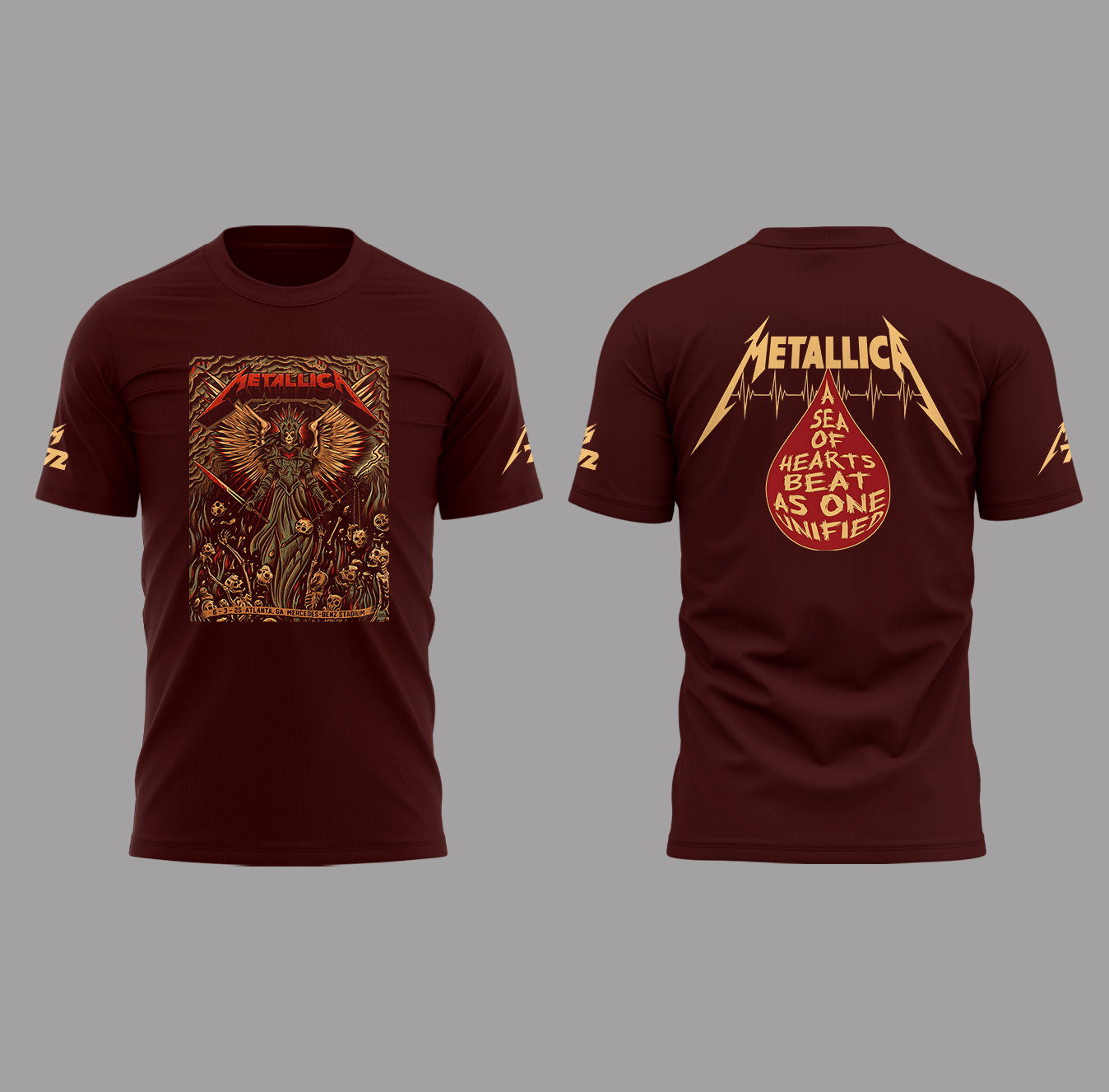 Metallica M72 World Tour at Mercedes-Benz Stadium Special Tee Metallica M72 World Tour at Mercedes-Benz Stadium Special Tee