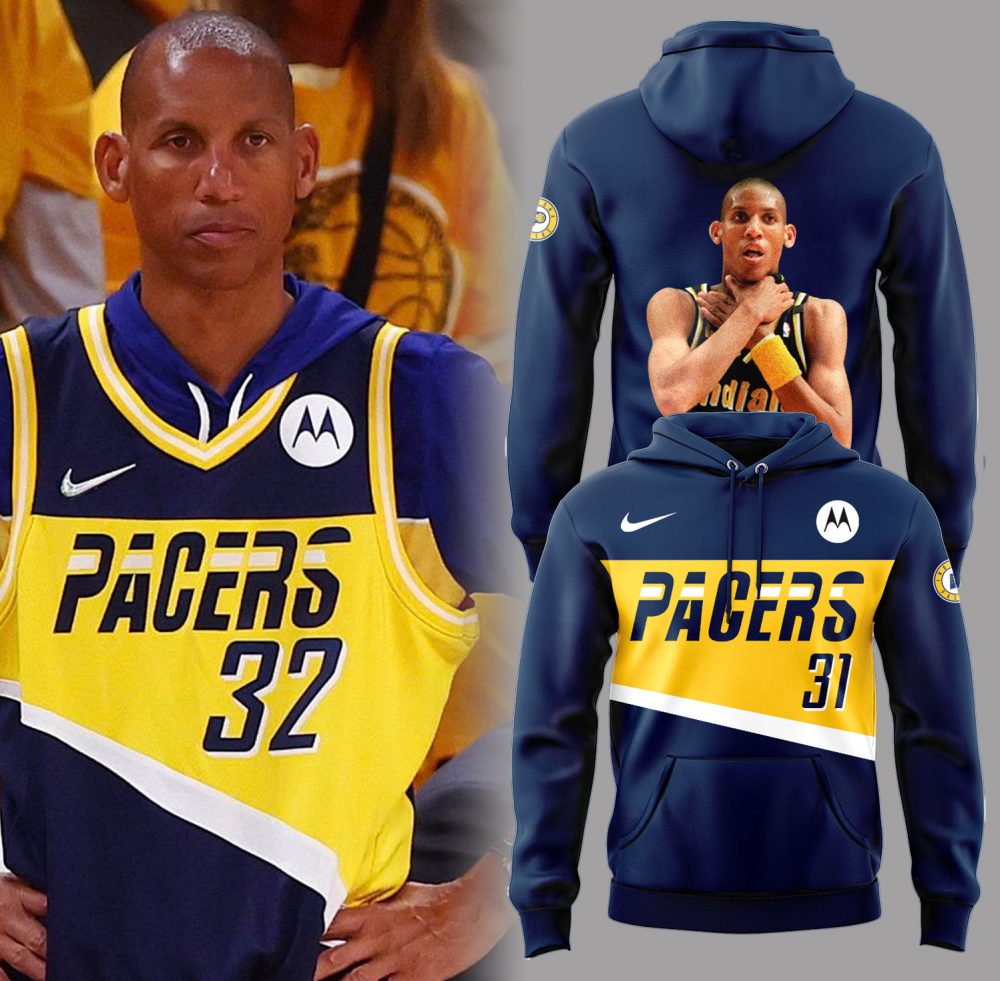 Indiana Pacers Reggie Miller Limited Edition Hoodie Set 2025