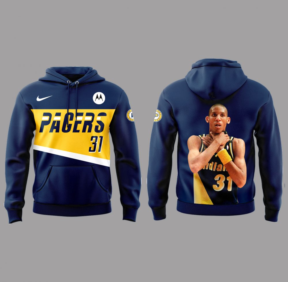 Indiana Pacers Reggie Miller Limited Edition Hoodie Set 2025