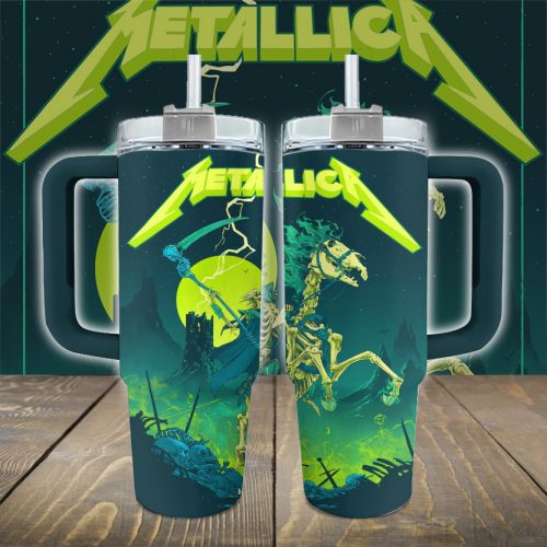 Houston Astros x Metallica M72 World Tour Special Tumbler 40oz with Handle