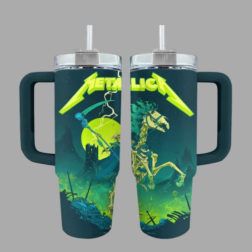 Houston Astros x Metallica M72 World Tour Special Tumbler 40oz with Handle