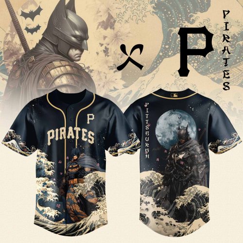 Pittsburgh Pirates MLB x Batman The legend of Gotham Jersey 2025