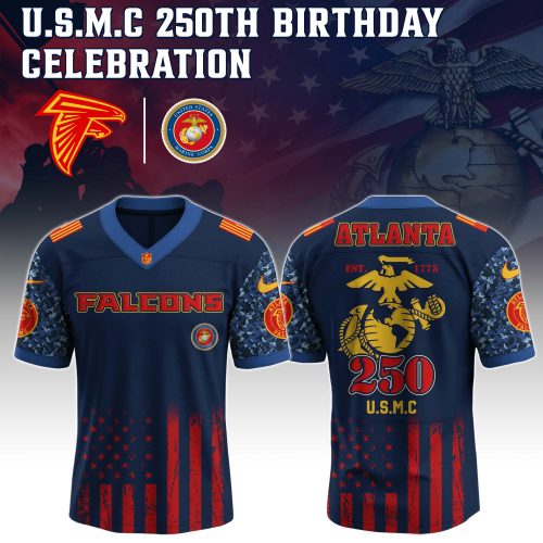 Atlanta Falcons NFL x U.S.M.C 250th Birthday Celebration Jersey