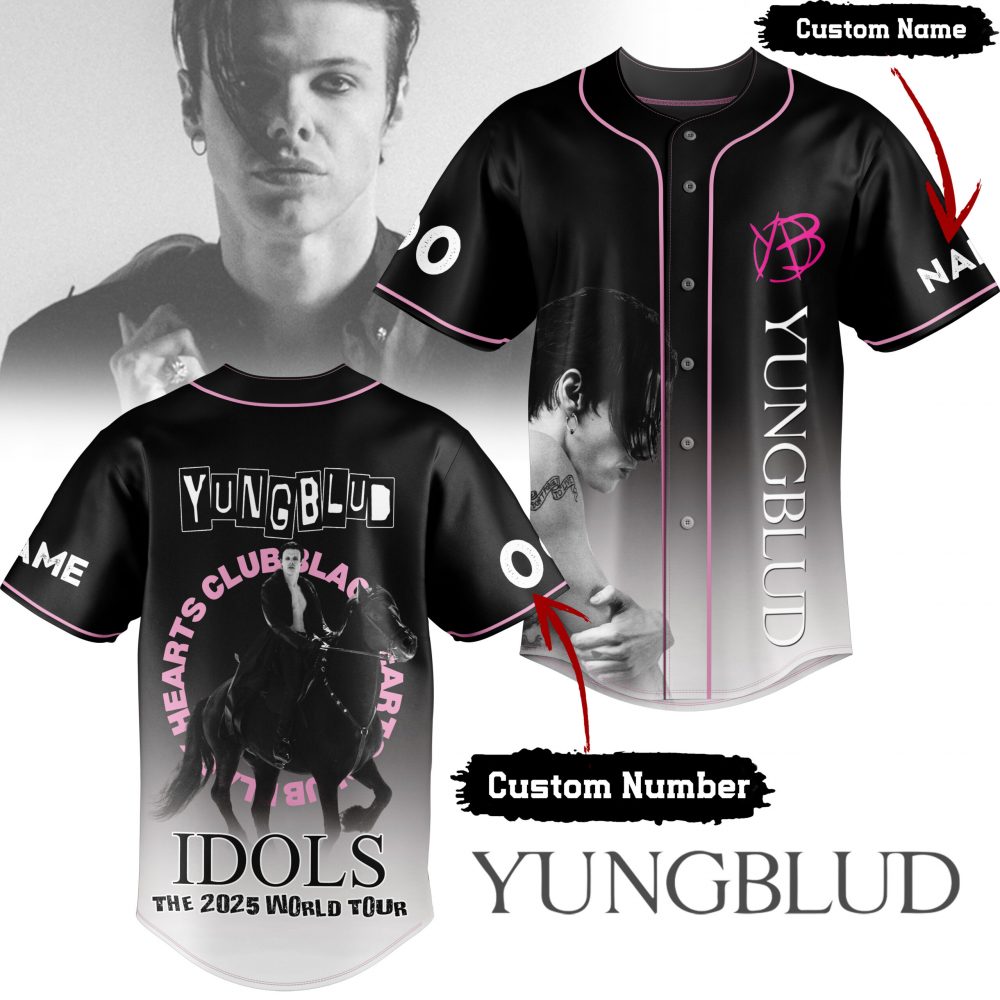 Yungblud Idols 2025 World Tour Custom Jersey