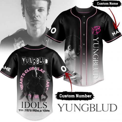 Yungblud Idols 2025 World Tour Custom Jersey