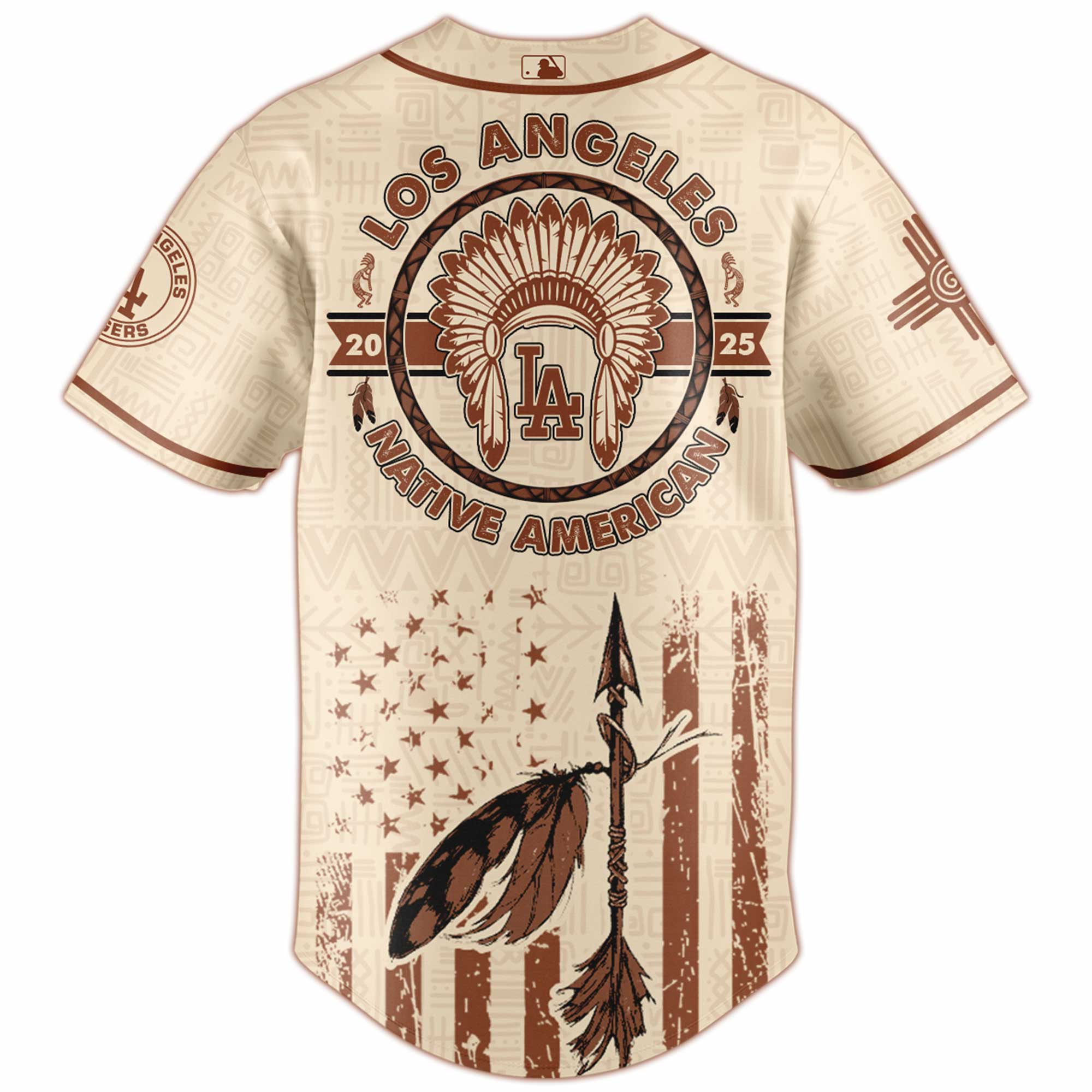 Los Angeles Dodgers MLB x Native American Heritage Month Jersey 2025 Los Angeles Dodgers MLB x Native American Heritage Month Jersey 2025