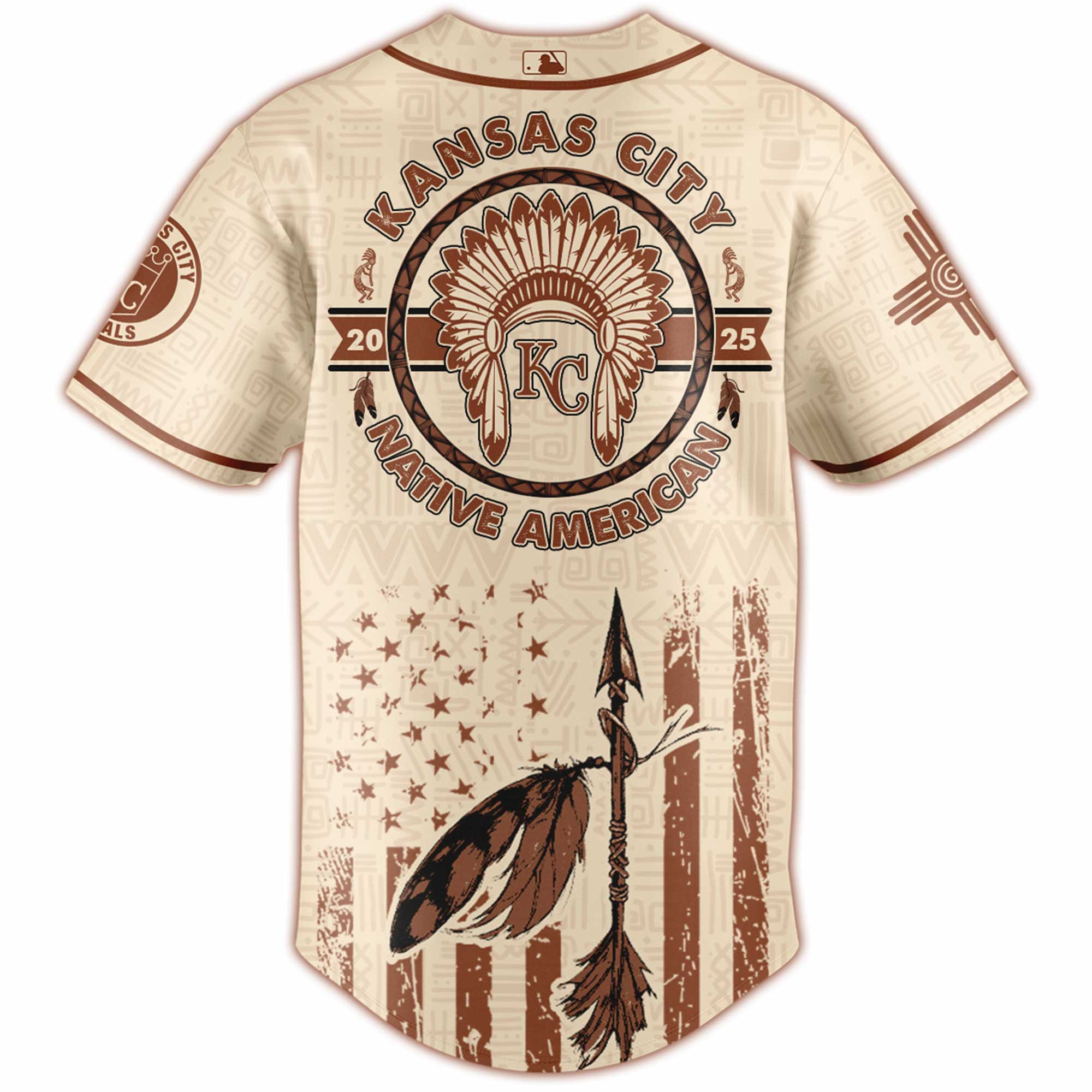 Kansas City Royals MLB x Native American Heritage Month Jersey 2025 Kansas City Royals MLB x Native American Heritage Month Jersey 2025