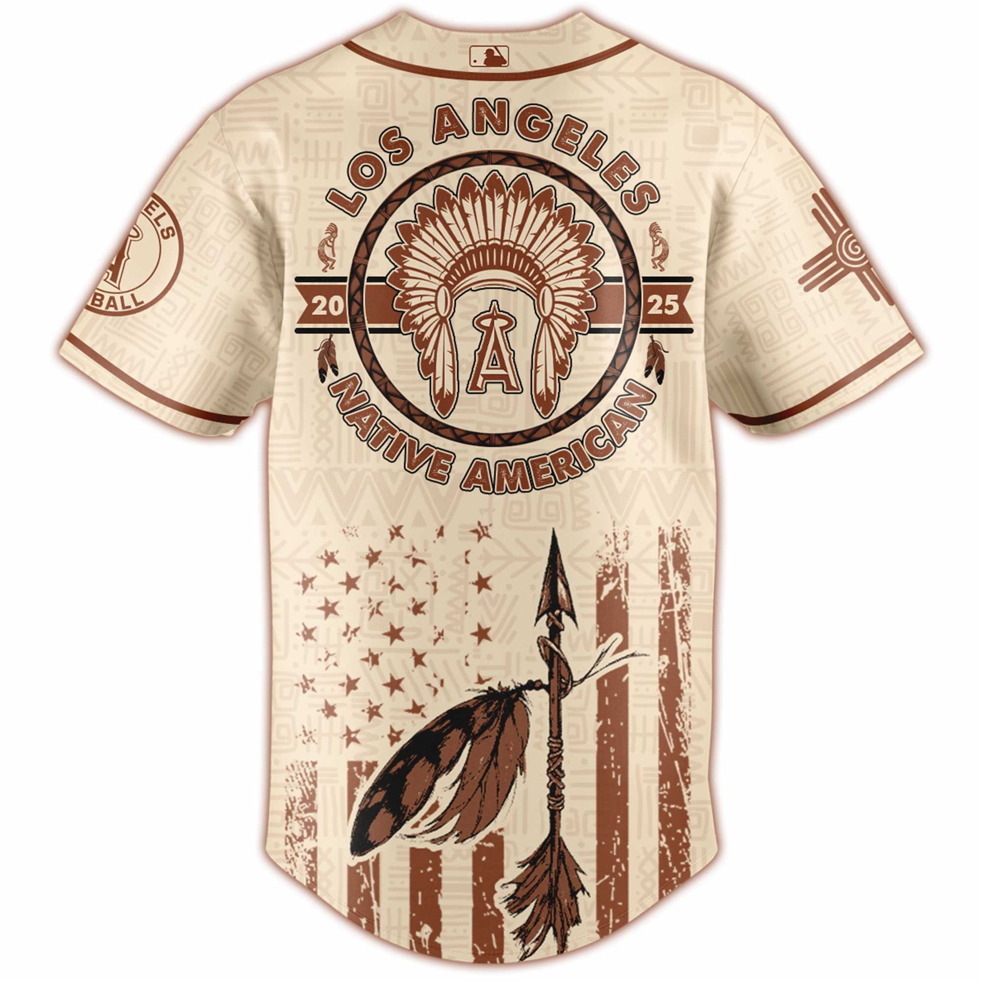 Los Angeles Angels MLB x Native American Heritage Month Jersey 2025 Los Angeles Angels MLB x Native American Heritage Month Jersey 2025