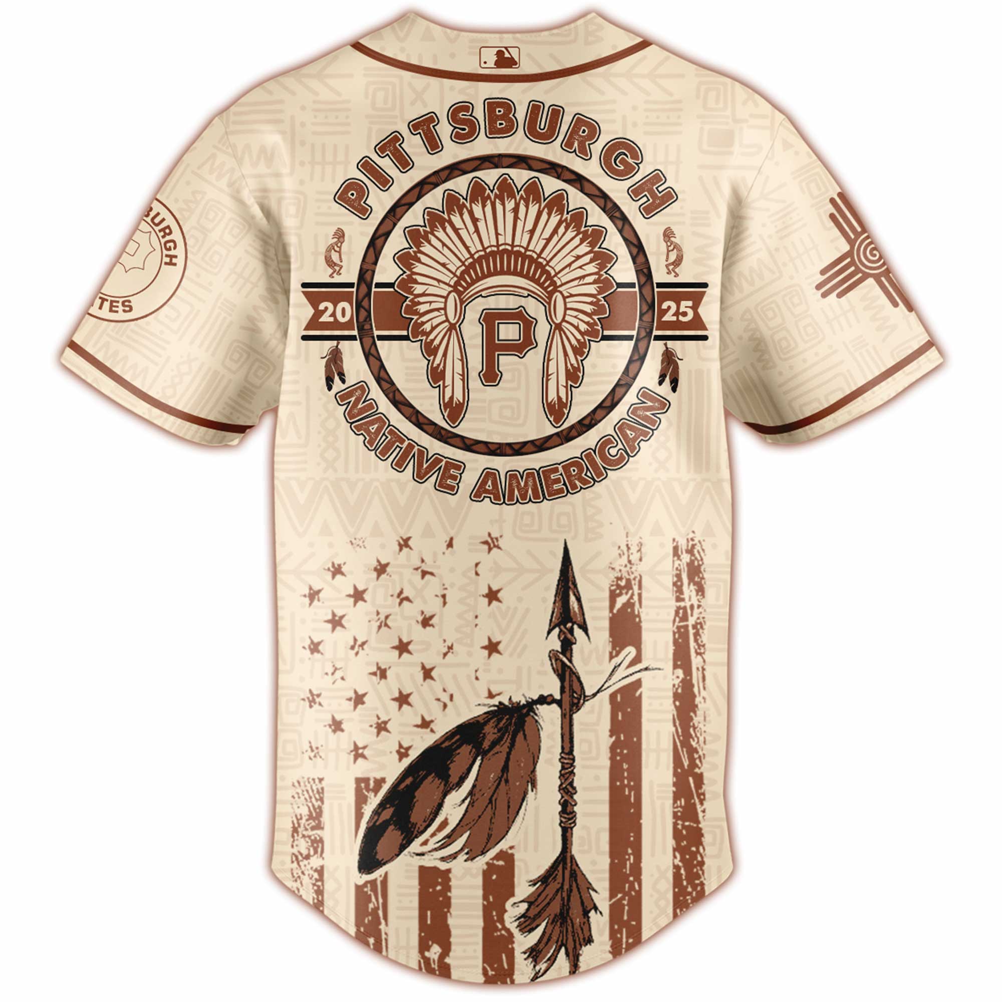 Pittsburgh Pirates MLB x Native American Heritage Month Jersey 2025 Pittsburgh Pirates MLB x Native American Heritage Month Jersey 2025