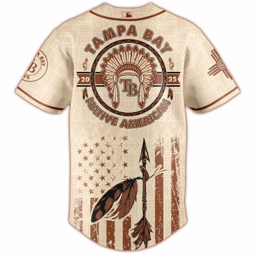 Tampa Bay Rays MLB x Native American Heritage Month Jersey 2025