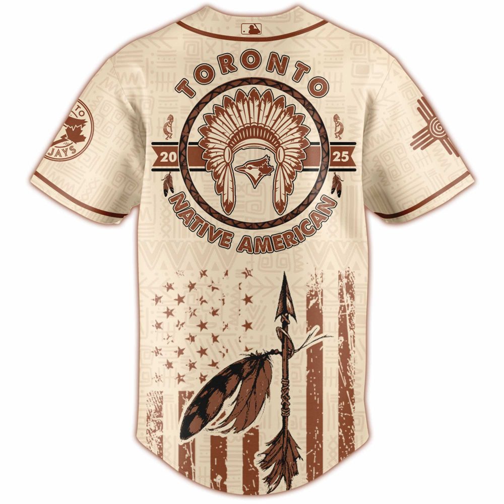 Toronto Blue Jays MLB x Native American Heritage Month Jersey 2025