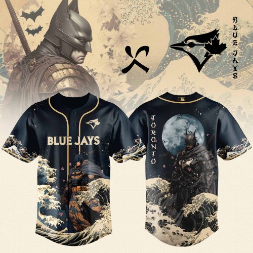 Toronto Blue Jays MLB x Batman The legend of Gotham Jersey 2025