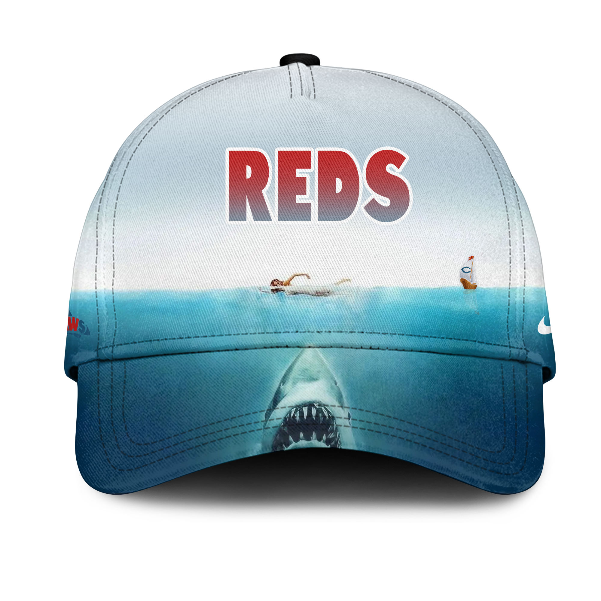 Cincinnati Reds x JAWS 50th Anniversary Jersey 2025 Cincinnati Reds x JAWS 50th Anniversary Jersey 2025