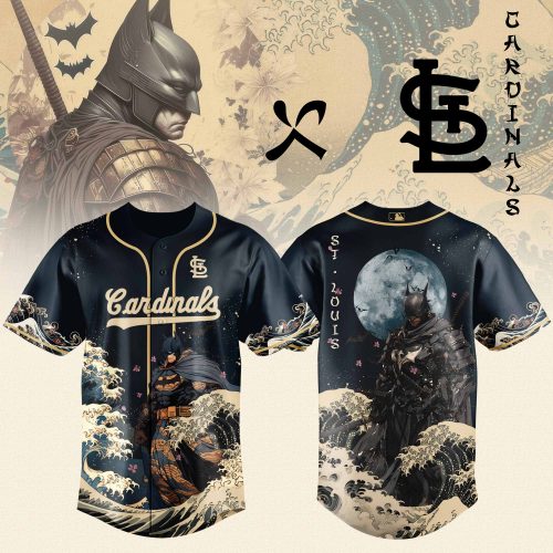 St.Louis Cardinals MLB x Batman The legend of Gotham Jersey 2025