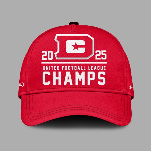 DC Defenders 2025 United Football League Champions Red Shirt