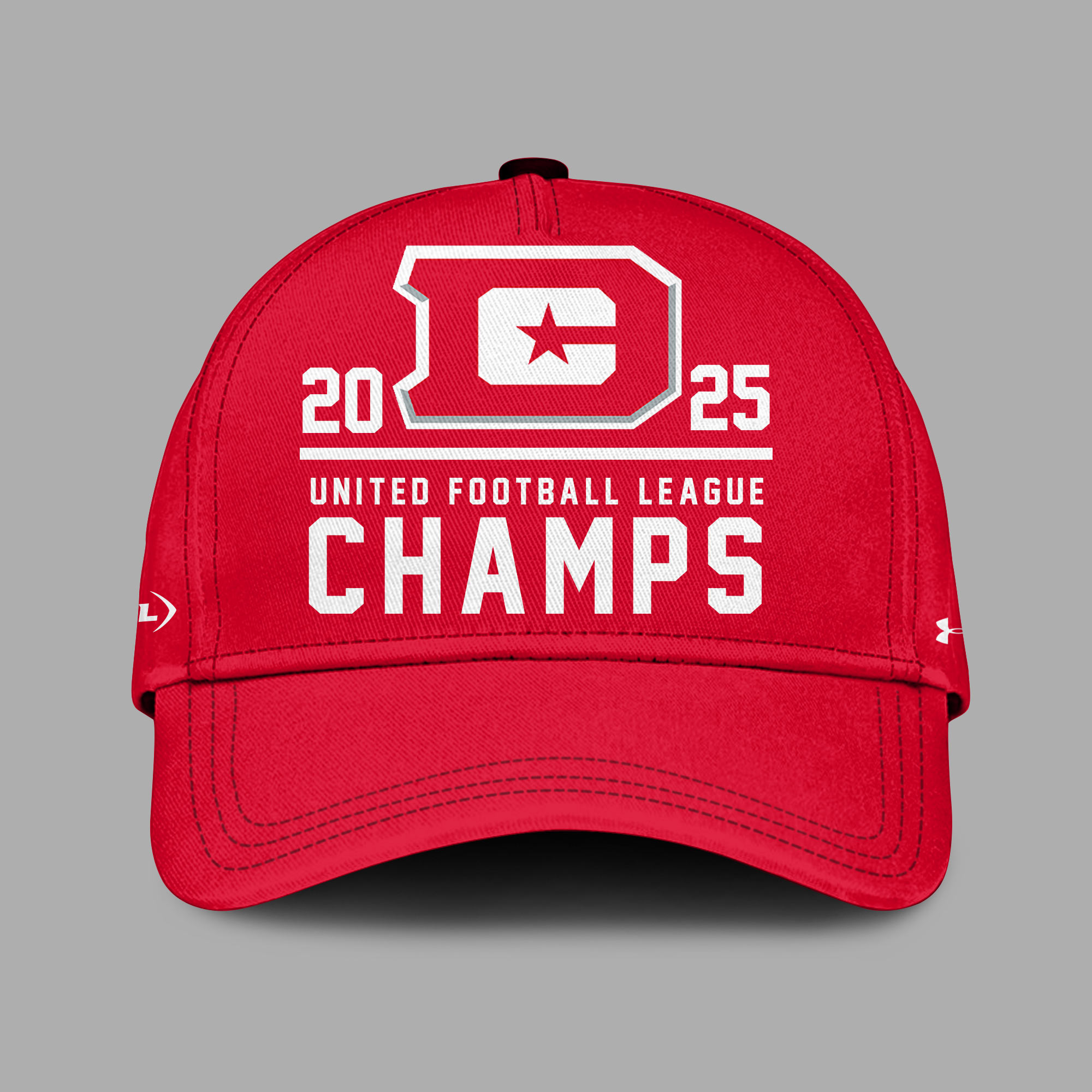 DC Defenders 2025 United Football League Champions Red Shirt DC Defenders 2025 United Football League Champions Red Shirt