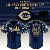 Arizona Diamondbacks x US Navy 250th Birthday Edition 3D Baseball Jersey