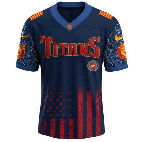 Tennessee Titans NFL x U.S.M.C 250th Birthday Celebration Jersey