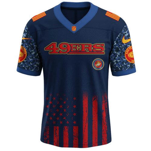 San Francisco 49ers NFL x U.S.M.C 250th Birthday Celebration Jersey