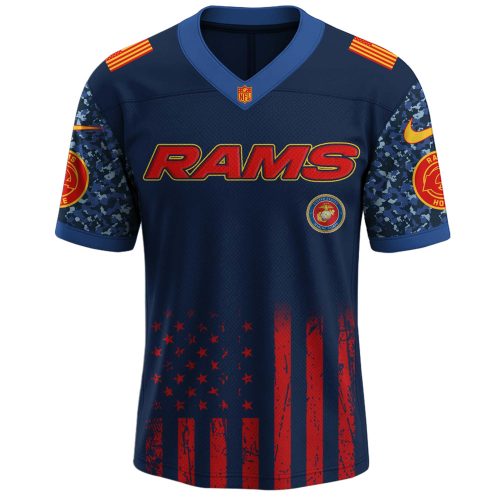 Los Angeles Rams NFL x U.S.M.C 250th Birthday Celebration Jersey