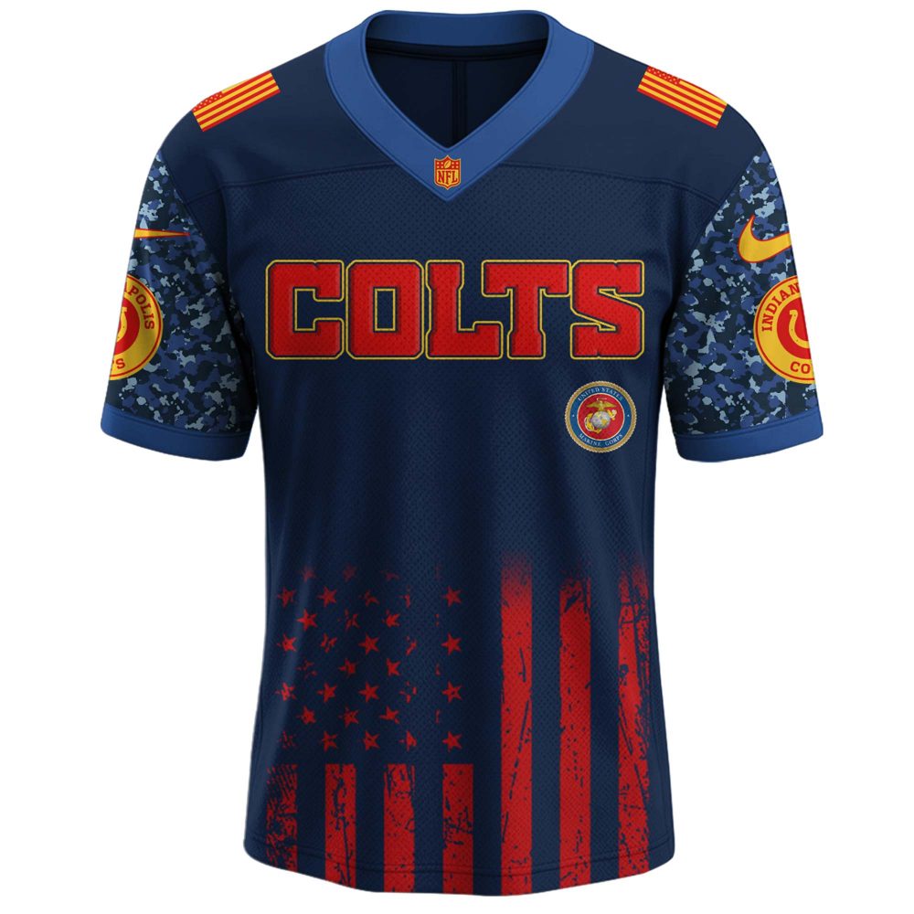 Indianapolis Colts NFL x U.S.M.C 250th Birthday Celebration Jersey