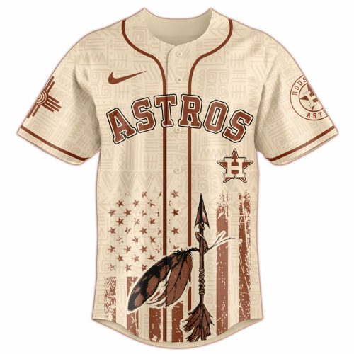 Houston Astros MLB x Native American Heritage Month Jersey 2025