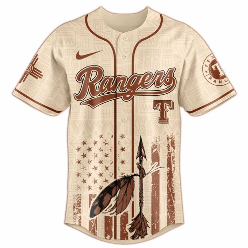 Texas Rangers MLB x Native American Heritage Month Jersey 2025