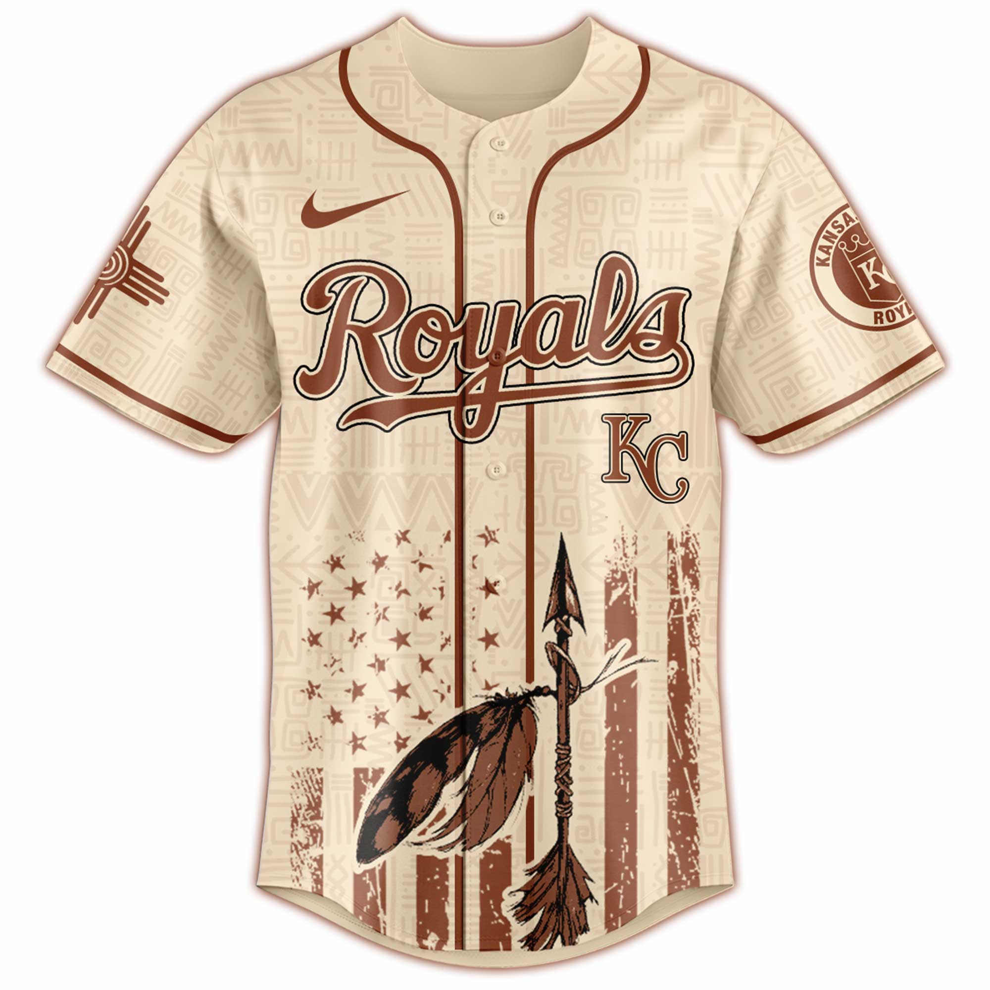 Kansas City Royals MLB x Native American Heritage Month Jersey 2025 Kansas City Royals MLB x Native American Heritage Month Jersey 2025